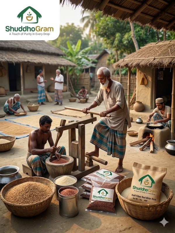 লাল আমন চাল, আমন চাল, খাঁটি চাল, শুদ্ধ গ্রাম চাল, প্রিমিয়াম লাল আমন চাল, প্রধান খাবার, পুষ্টিকর চাল, লাল আমন চাল ৫ কেজি, প্রাকৃতিক শুদ্ধতা, Red Aman Rice, ShuddhoGram Rice, Healthy Eating, Baking & Cooking, Online Groceries, Natural Rice Bangladesh.
