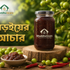 shuddhogram-boroi-achar-jar-with-natural-background sweet-and-sour-jujube-pickle-made-with-mustard-oil premium-quality-boroi-pickles-on-wooden-surface organic-boroi-achar-by-shuddhogram-chemical-free